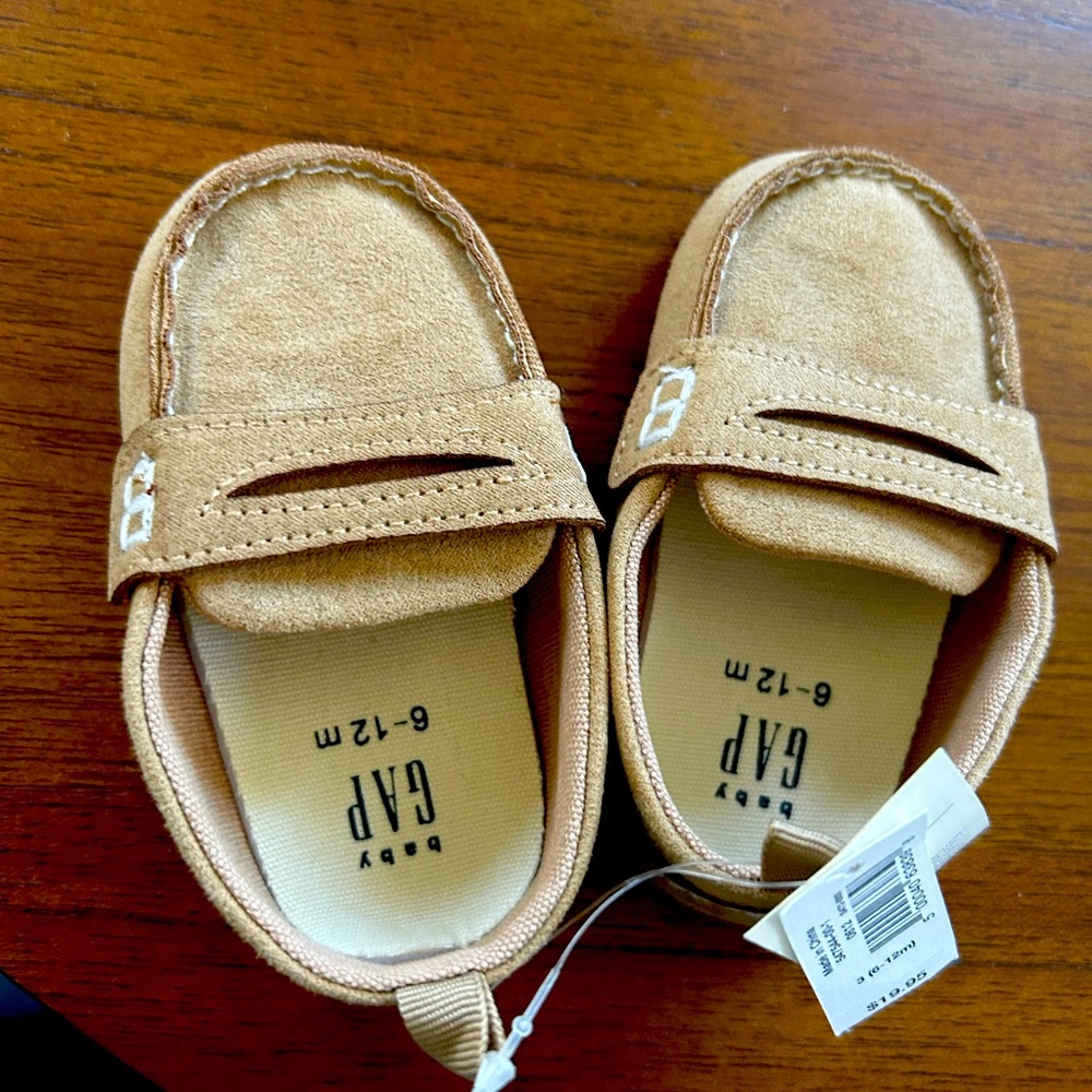 Baby Loafers- 6-12 mo - Baby Gap - Tags On